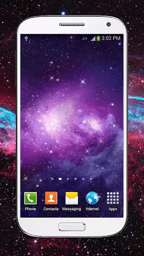 Play Galaxy Live Wallpaper