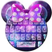 Free play online Galaxy Minny Keyboard Theme APK