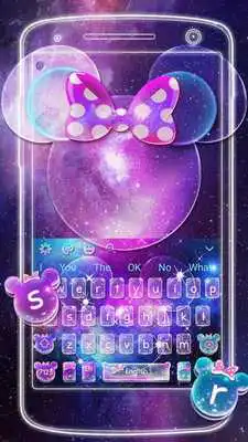 Play Galaxy Minny Keyboard Theme