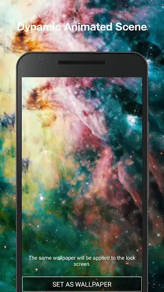 Play Galaxy Nebula Live Wallpaper as an online game Galaxy Nebula Live Wallpaper with UptoPlay