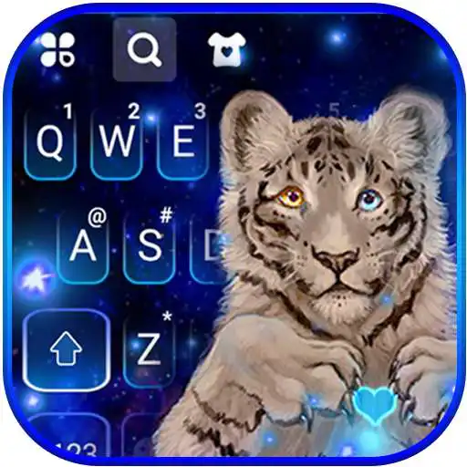 Play Galaxy Neon Tiger Keyboard Theme APK Play Galaxy Neon Tiger Keyboard Theme APK