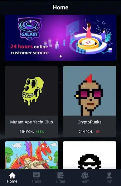 Play Galaxynft  and enjoy Galaxynft with UptoPlay