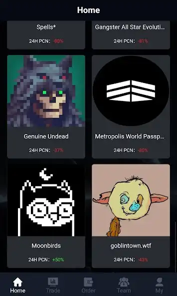 Play Galaxynft as an online game Galaxynft with UptoPlay