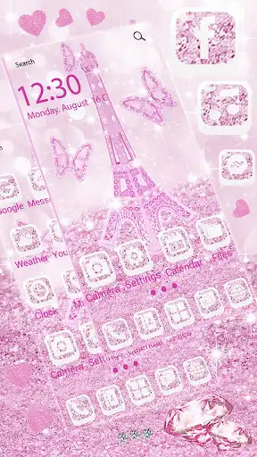 Play Galaxy Paris Launcher Theme Live HD Wallpapers as an online game Galaxy Paris Launcher Theme Live HD Wallpapers with UptoPlay