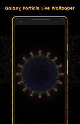 Play Galaxy Particles Live Wallpaper