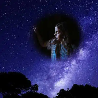 Play Galaxy Photo Frames