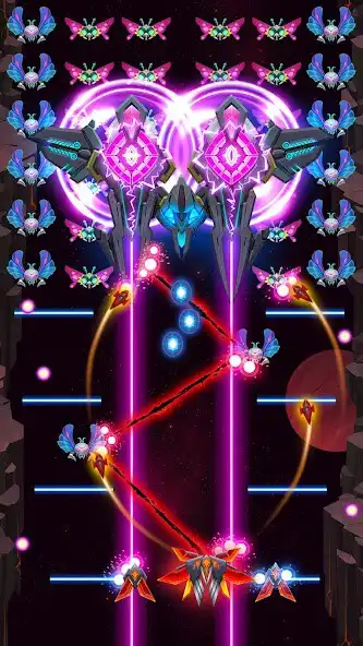 Play Galaxy Raid:Elite Shooter as an online game Galaxy Raid:Elite Shooter with UptoPlay