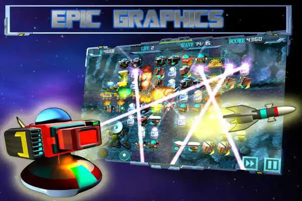 Play Galaxy Robot Defense