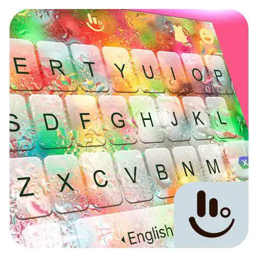 Free play online Galaxy S8 Droplets Keyboard Theme APK