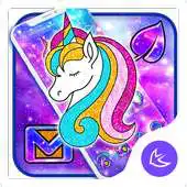 Free play online Galaxy Shiny Unicorn APUS Launcher theme APK Free play online Galaxy Shiny Unicorn APUS Launcher theme APK