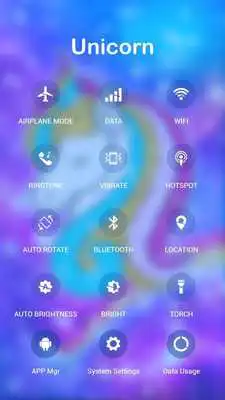 Play Galaxy Shiny Unicorn APUS Launcher theme