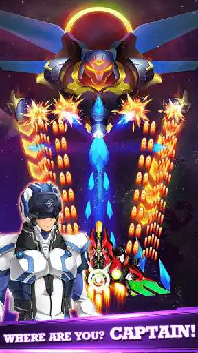 Play Galaxy Shooter Battle 2021: Galaxy attack as an online game Galaxy Shooter Battle 2021: Galaxy attack with UptoPlay