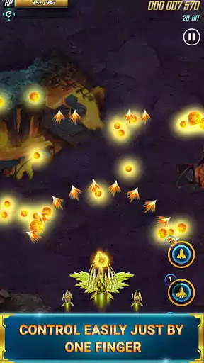 Play Galaxy Shooter: Free Shooting Games as an online game Galaxy Shooter: Free Shooting Games with UptoPlay