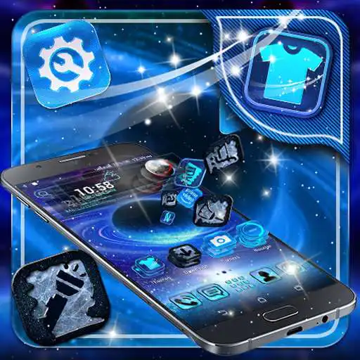 Play Galaxy Space Launcher Theme APK