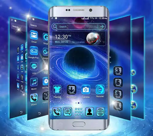 Play Galaxy Space Launcher Theme  and enjoy Galaxy Space Launcher Theme with UptoPlay