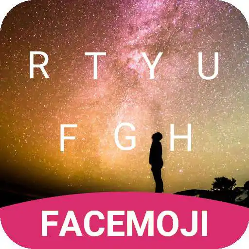 Free play online Galaxy Starry Sky Keyboard Theme for WhatsApp  APK