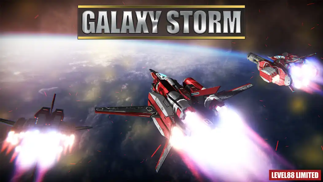 Play Galaxy Storm - Space Shooter  and enjoy Galaxy Storm - Space Shooter with UptoPlay