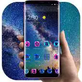 Free play online Galaxy Sunset Theme for S9 APK