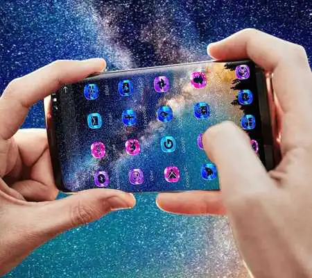 Play Galaxy Sunset Theme for S9