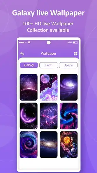 Play Galaxy Theme Live Wallpaper :  as an online game Galaxy Theme Live Wallpaper :  with UptoPlay