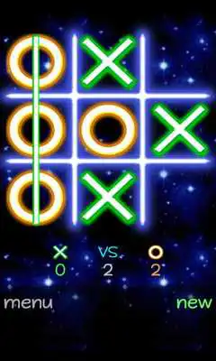 Play Galaxy Tic Tac Toe