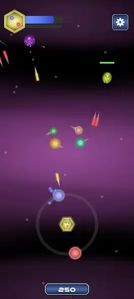 Play Galaxy Trouble as an online game Galaxy Trouble with UptoPlay