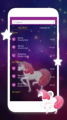 Play Galaxy Unicorn Phone Contact Dialer 2018 Play Galaxy Unicorn Phone Contact Dialer 2018