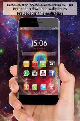 Play Galaxy wallpapers and backgrounds hd for android