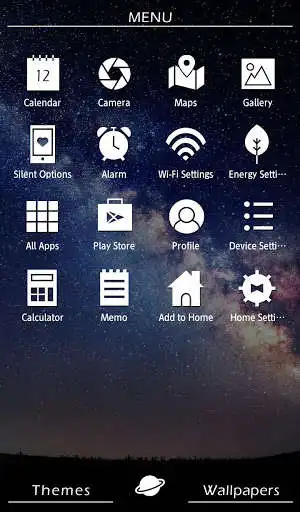 Play APK Galaxy Wallpaper Starry Sky HD  and enjoy Galaxy Wallpaper Starry Sky HD with UptoPlay jp.co.a_tm.android.plus_hoshizora