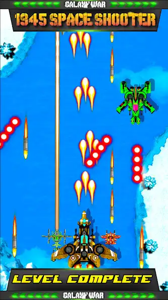 Play Galaxy War 1945 Space Shooter as an online game Galaxy War 1945 Space Shooter with UptoPlay