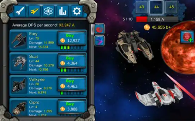 Play Galaxy War Clicker