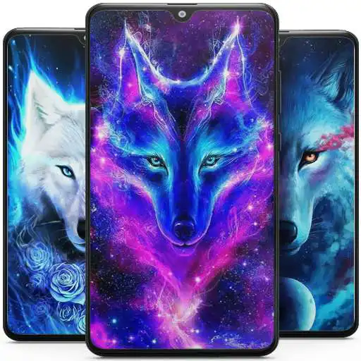 Play Galaxy Wolf Wallpaper 4K HD Backgrounds APK