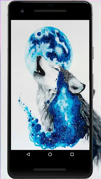Play Galaxy Wolf Wallpapers as an online game Galaxy Wolf Wallpapers with UptoPlay