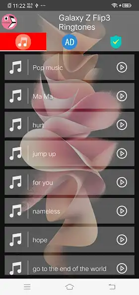 Play Galaxy Z Flip3 Ringtones  and enjoy Galaxy Z Flip3 Ringtones with UptoPlay