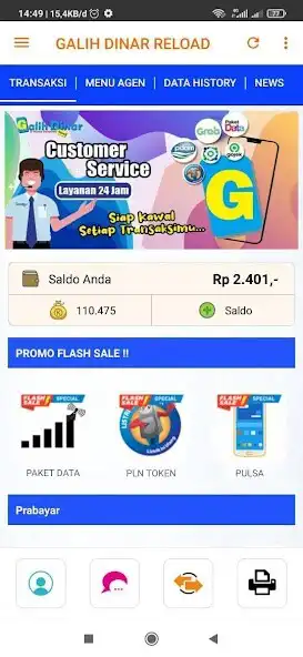 Play GALIH DINAR RELOAD  and enjoy GALIH DINAR RELOAD with UptoPlay