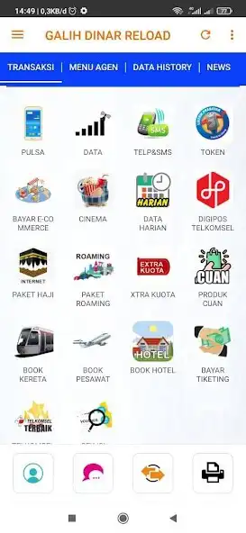 Play GALIH DINAR RELOAD as an online game GALIH DINAR RELOAD with UptoPlay