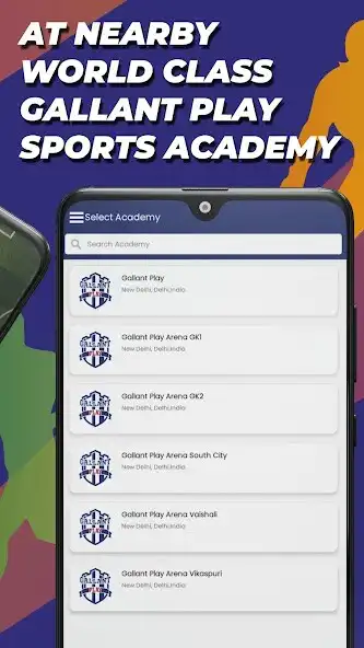 Play Gallant Play: Sports Academy as an online game Gallant Play: Sports Academy with UptoPlay
