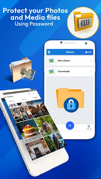 Play Gallery Lock: Hide Photo Vault as an online game Gallery Lock: Hide Photo Vault with UptoPlay