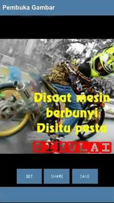 Play Gambar DP Anak Racing