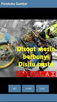 Play Gambar DP Anak Racing