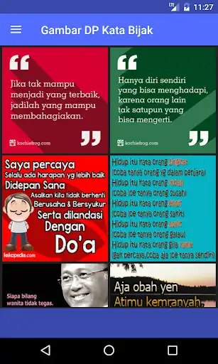 Play Gambar DP Kata Bijak  and enjoy Gambar DP Kata Bijak with UptoPlay