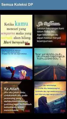 Play Gambar Kata DP Cinta Islami Penyejuk Hati