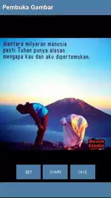 Play Gambar Kata DP Cinta Islami Penyejuk Hati