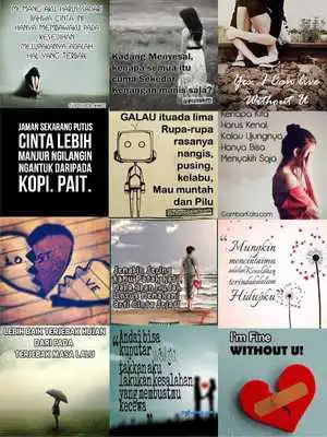 Play Gambar Kata Galau