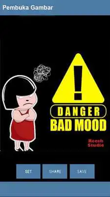 Play Gambar Kata Kesel Badmood
