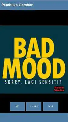 Play Gambar Kata Kesel Badmood