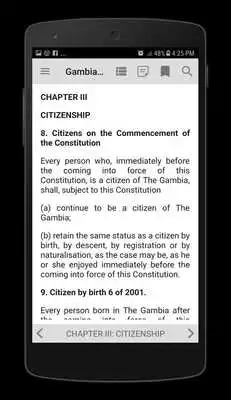 Play Gambia Constitution