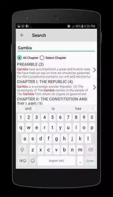 Play Gambia Constitution