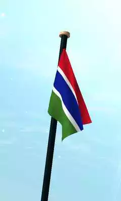 Play Gambia Flag 3D Free Wallpaper Play Gambia Flag 3D Free Wallpaper