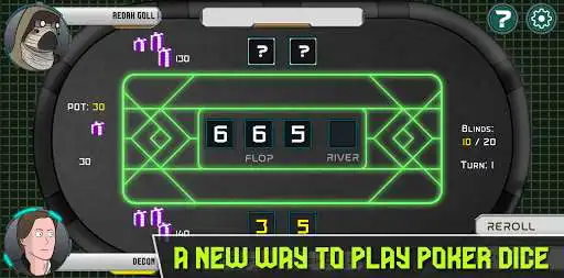 Play Gamble Galaxy - Poker Dice  and enjoy Gamble Galaxy - Poker Dice with UptoPlay